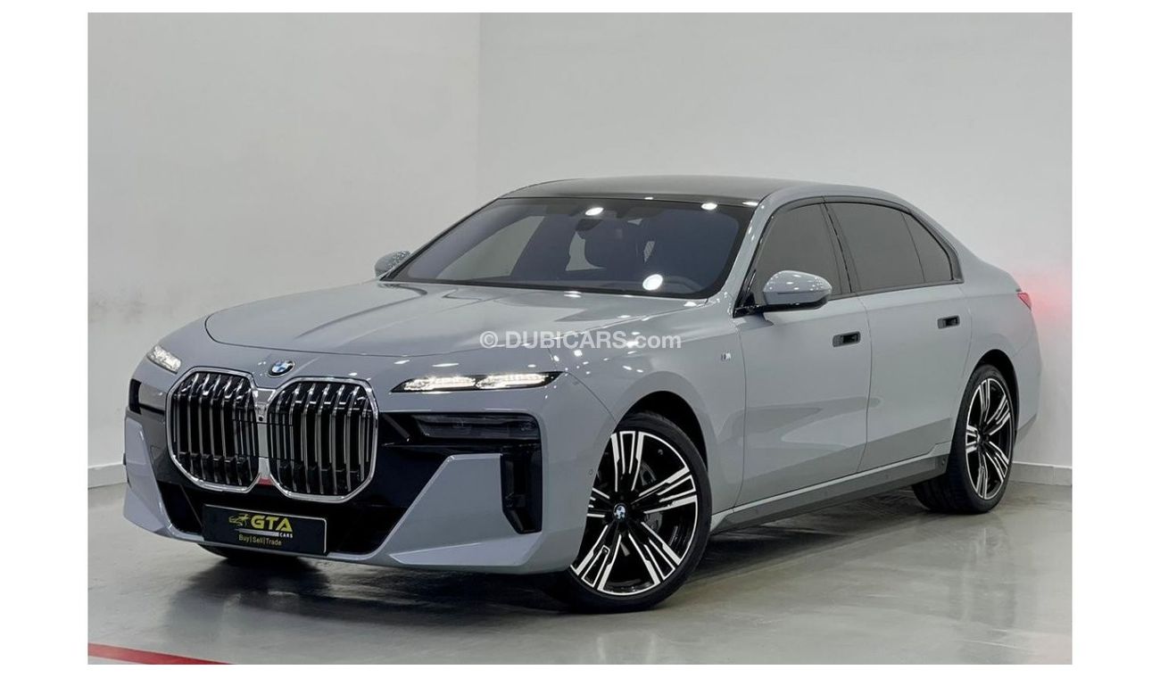 BMW 740Li 2023 BMW 740i M Sport, Jan 2028 BMW Warranty + Service Package, Fully Loaded, GCC