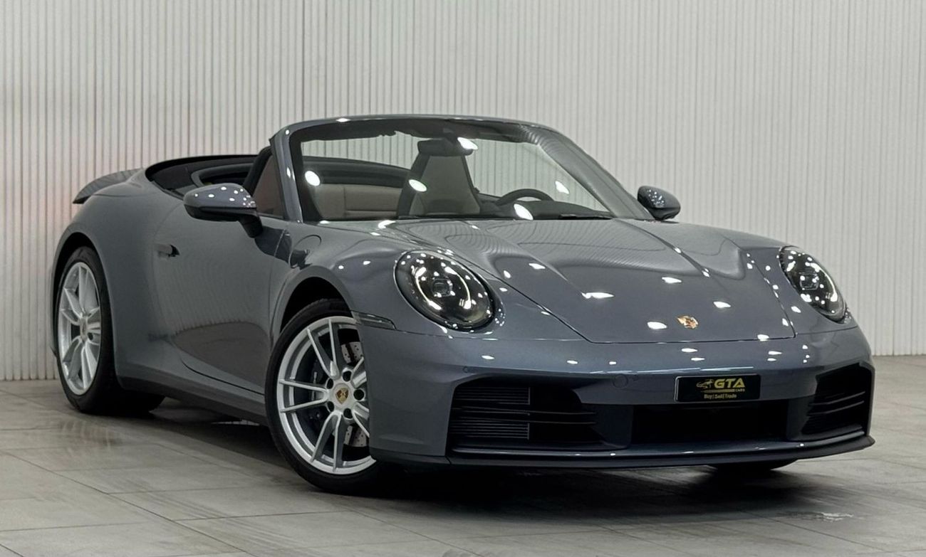 Porsche 911 Carrera 3.0L (380 HP) Convertible 2025 Porsche 911 Carrera Cabriolet, 2 Years Agency Warranty, Brand