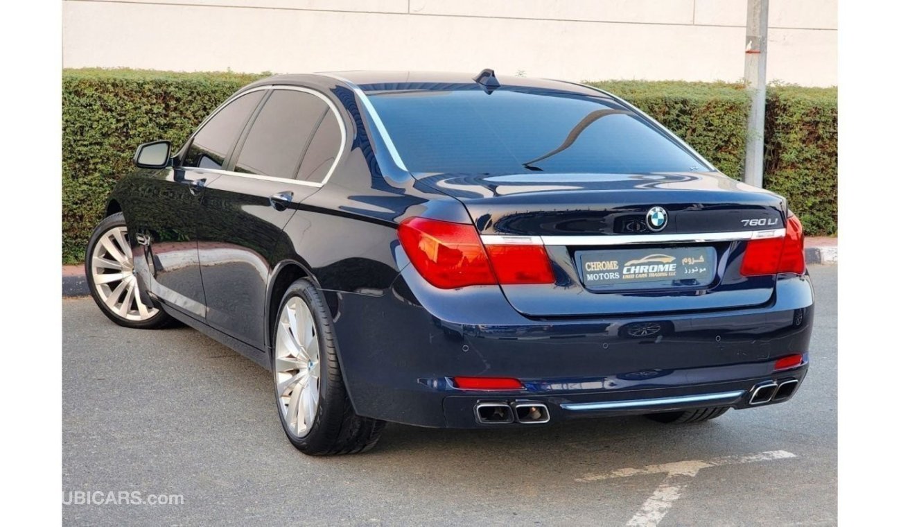 بي أم دبليو 760 2012 BMW 760 LI LUXURY GCC SPEC  FULL MAINTAINANCE FROM AGENCY