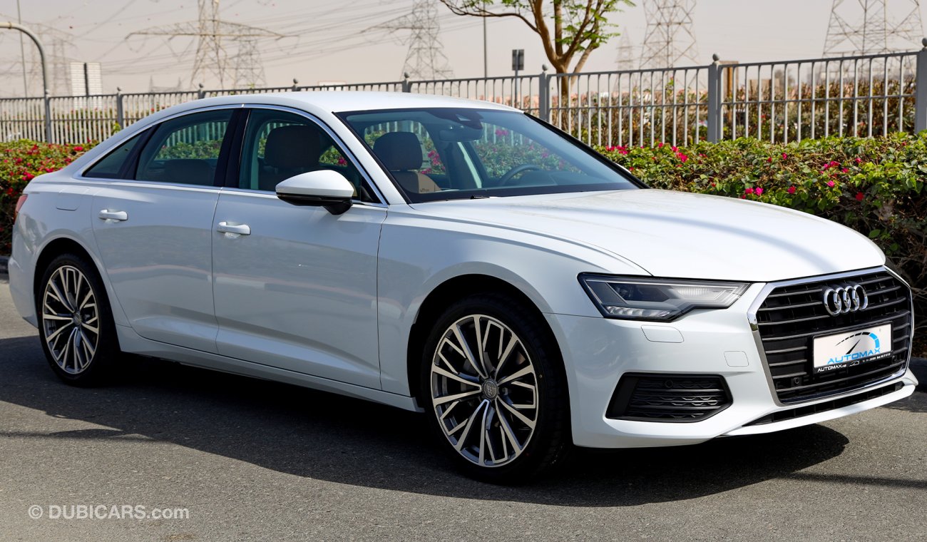 أودي A6 2021 Audi A6 40 TFSI S-Tronic FWD GCC 2021 0km W/3 Yrs Ultd Miles and 5 Yrs or 75K km Svcs @ Dealer.