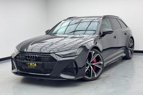 Audi RS6 STD 2023 Audi RS6, 1 Year Unlimited KM Warranty, Full Service History, Excellent Condition