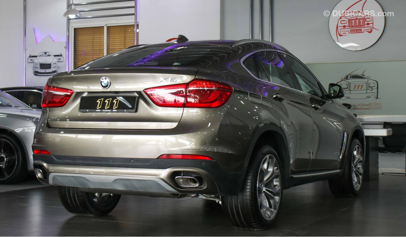 بي أم دبليو X6 Xdrive  35i 3.0L-V6 / GCC Specifications / Warranty