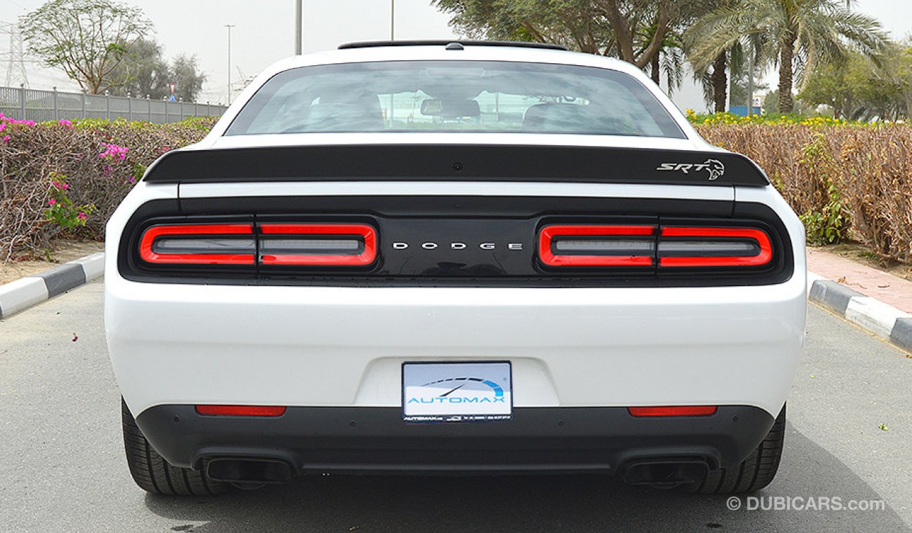 Dodge Challenger 2019 SRT Hellcat WIDEBODY, 717hp, 6.2 V8 GCC, 0km with 3 Years or 100,000km Warranty