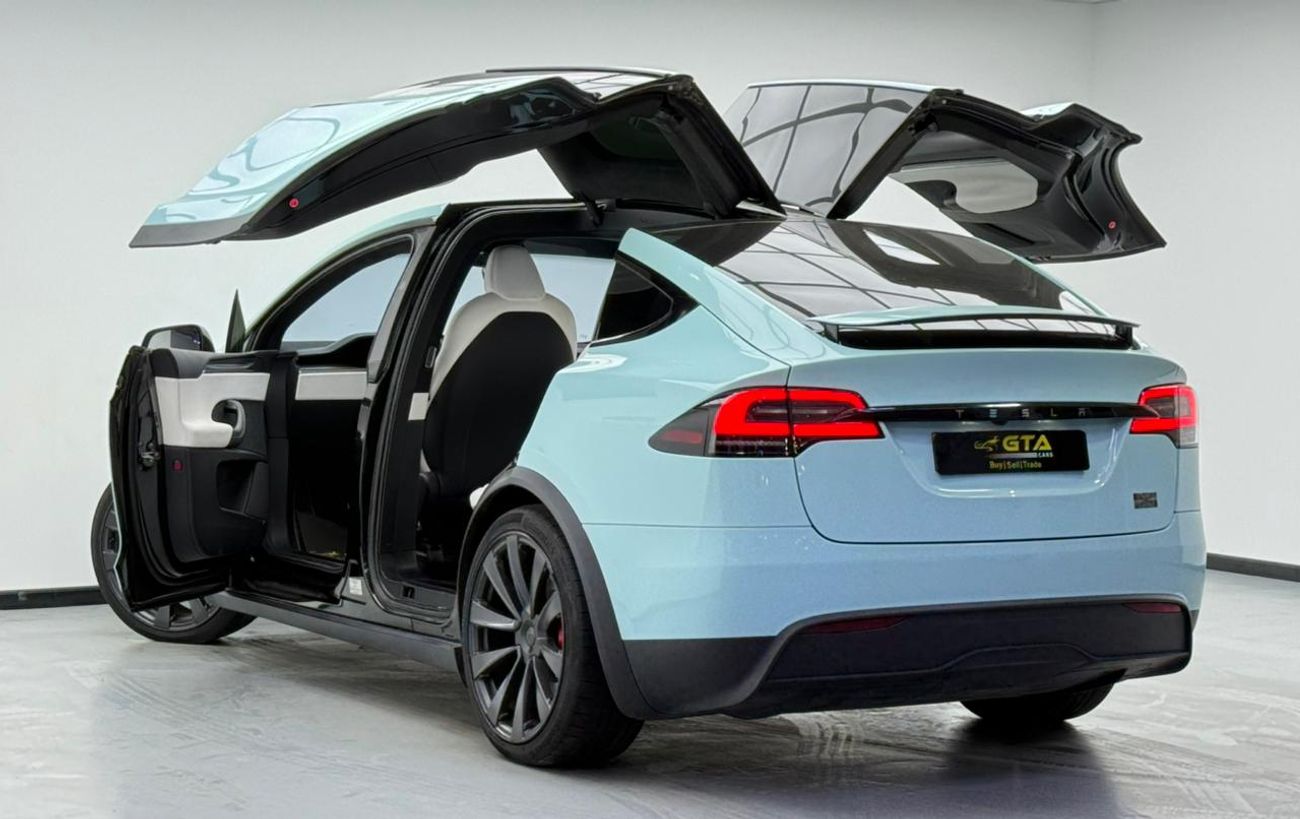 Tesla Model X Plaid (AWD) 2023 Tesla Model X ,Tesla Warranty Battery&Drive Unit Warranty+Full Service History ,GCC