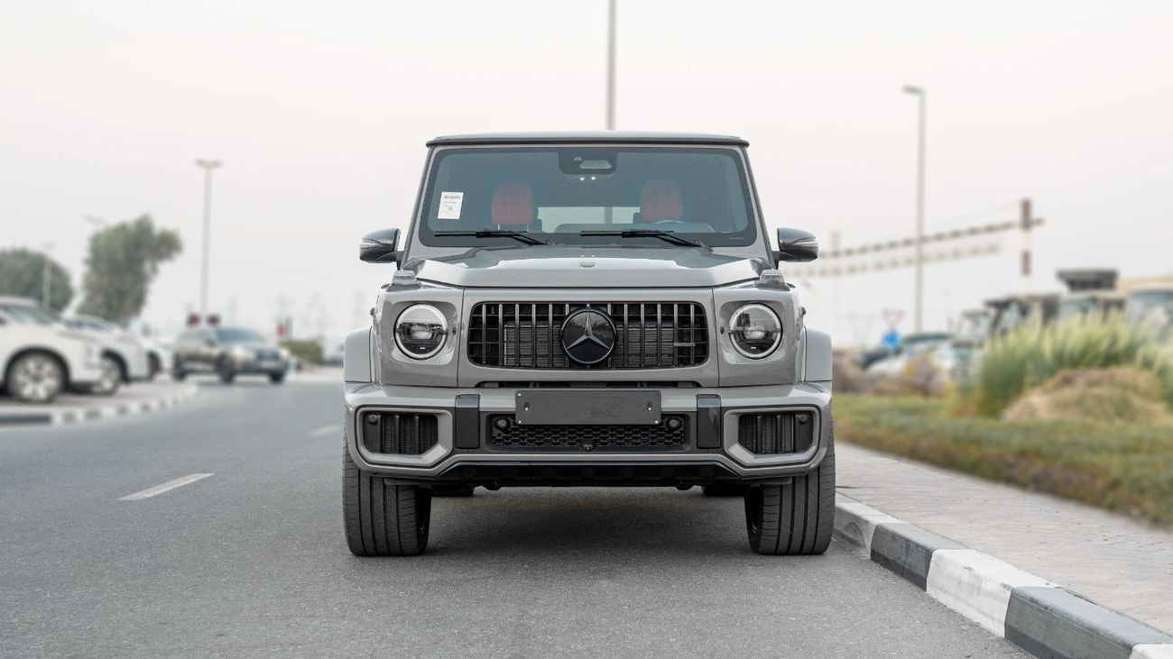 Mercedes Benz G 63 AMG 4X4² G-Class 2027 Mercedes-Benz AMG G 63 4.0L AT Petrol (Carbon In & Out) (Gray-Red)