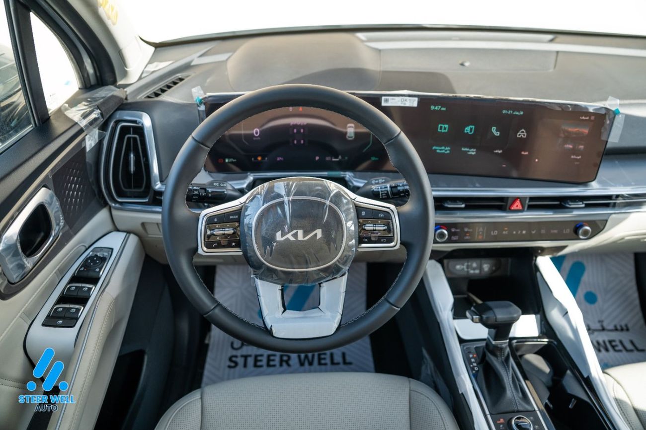 Kia Sorento Std 2.5L AWD 2025 | 7-Seater SUV | 2.5L Gasoline | 4WD | 12.3” Dual Panoramic Display | LED & Xenon