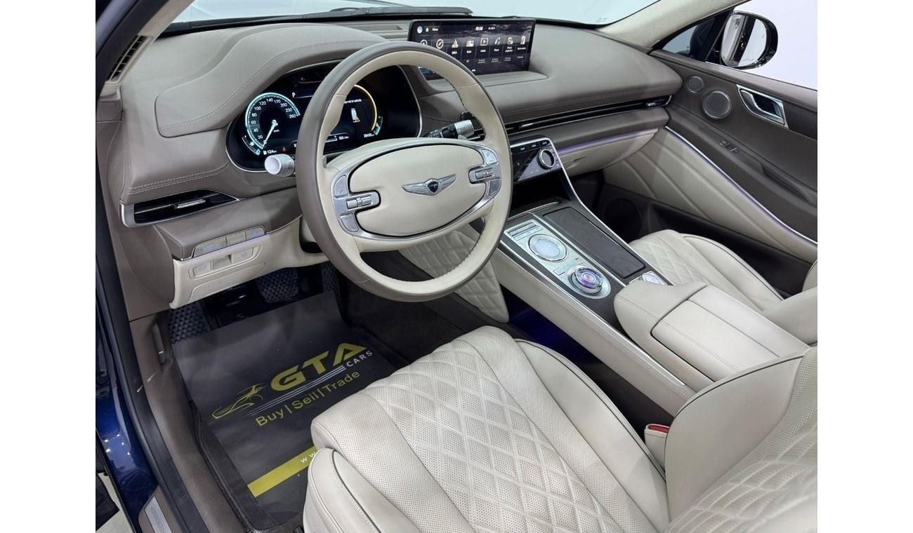 جينيسس GV80 Royal 3.5L AWD 2022 Genesis GV80, 2027 Genesis Warranty + Service Pack, Full Options, Low Kms, GCC