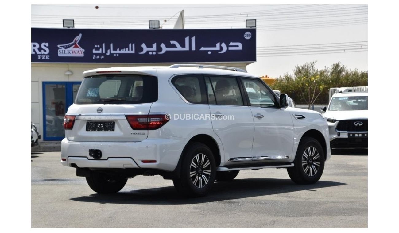 نيسان باترول نيسان باترول V6 تيتانيوم 2024: قوة وفخامة لا مثيل لها - مُزودة بالكامل في سيلك واي كارز!