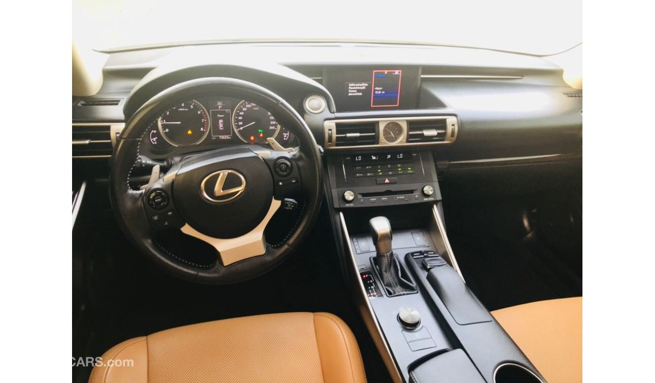 Lexus IS 200 200T 1430/- MONTHLY 0% DOWN PAYMENT , FULL OPTION