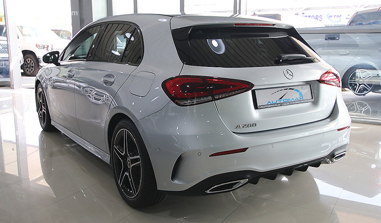 مرسيدس بنز A 200 AMG 2019, V4-Turbo GCC, 0km with 2 Years Unlimited Mileage Dealer Warranty