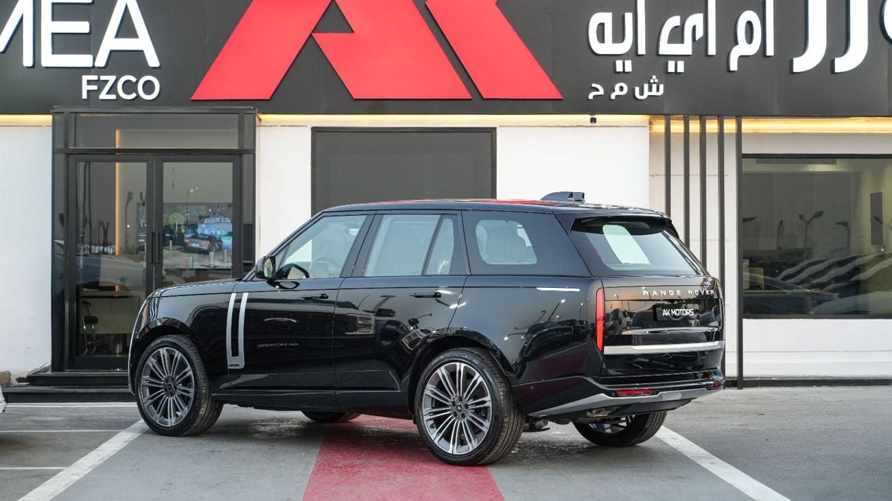 لاند روفر رينج روفر Autobiography P530 4.4L V8 Black - Black 2025 MY EXPORT PRICE