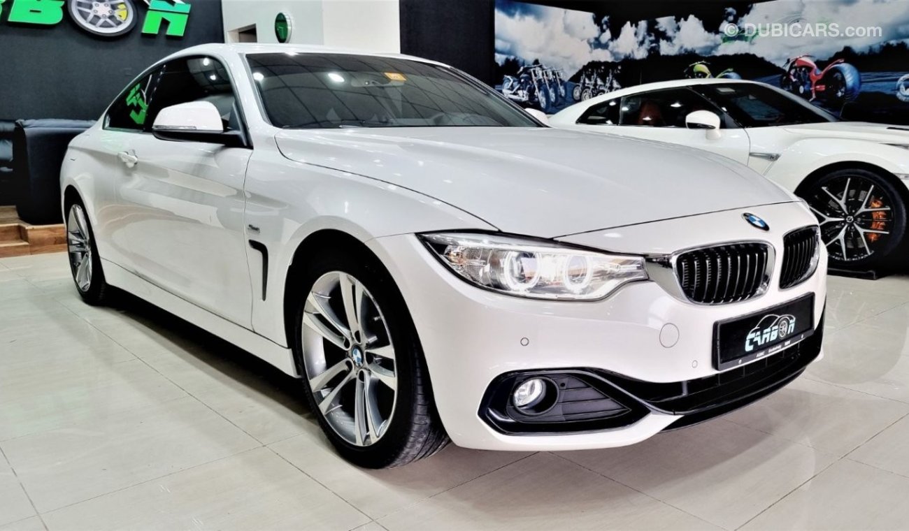 بي أم دبليو 420 BMW 420I GCC IN MINT CONDITION WITH VERY LOW MILEAGE ONLY 31K KM FOR 99K AED INCLUDING INSURANCE,REG