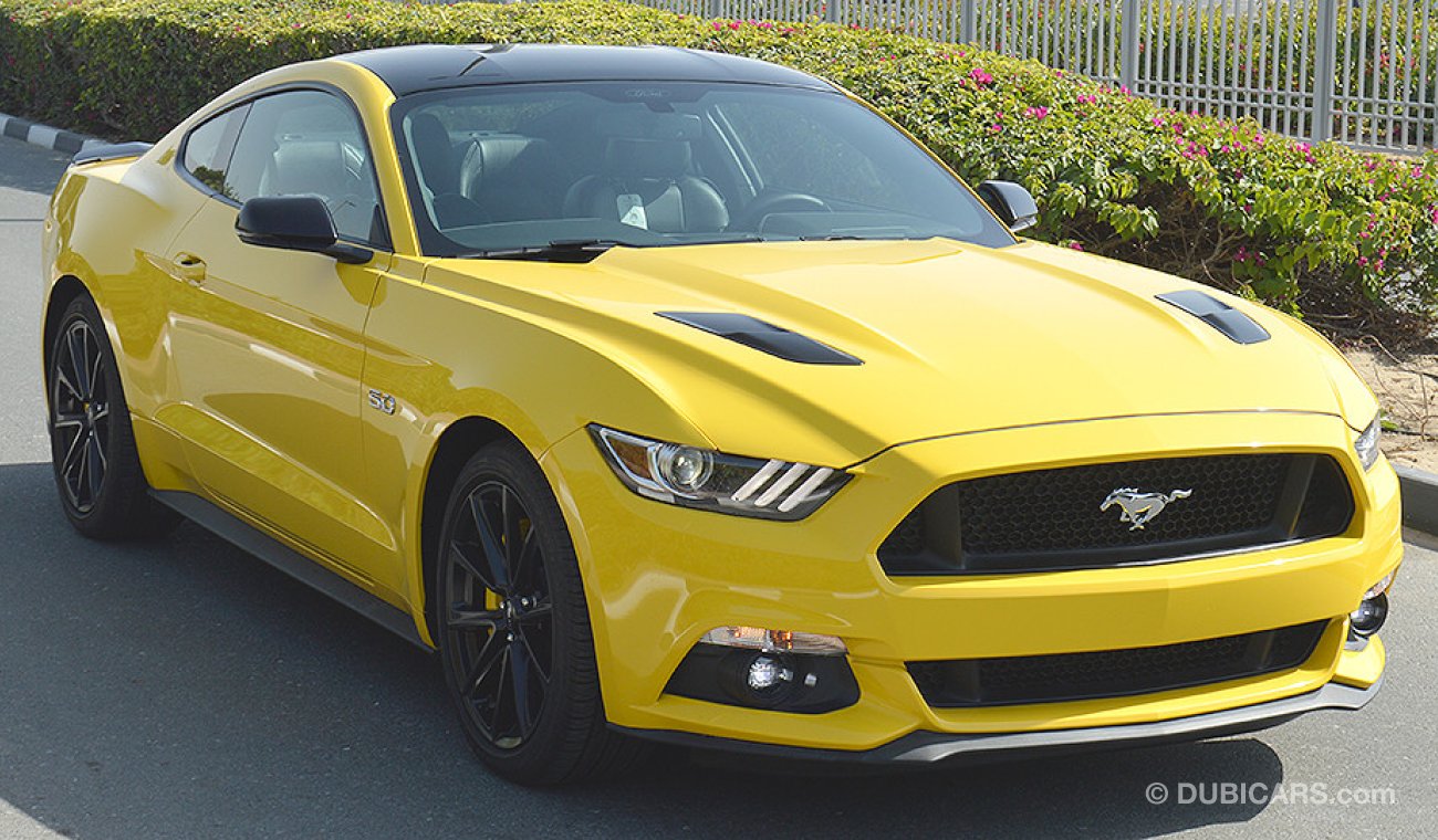 Ford Mustang GT Premium+, 5.0L V8 0km, GCC Specs w/ 3Yrs or 100K km Warranty and 60K km Free Service at AL TAYER