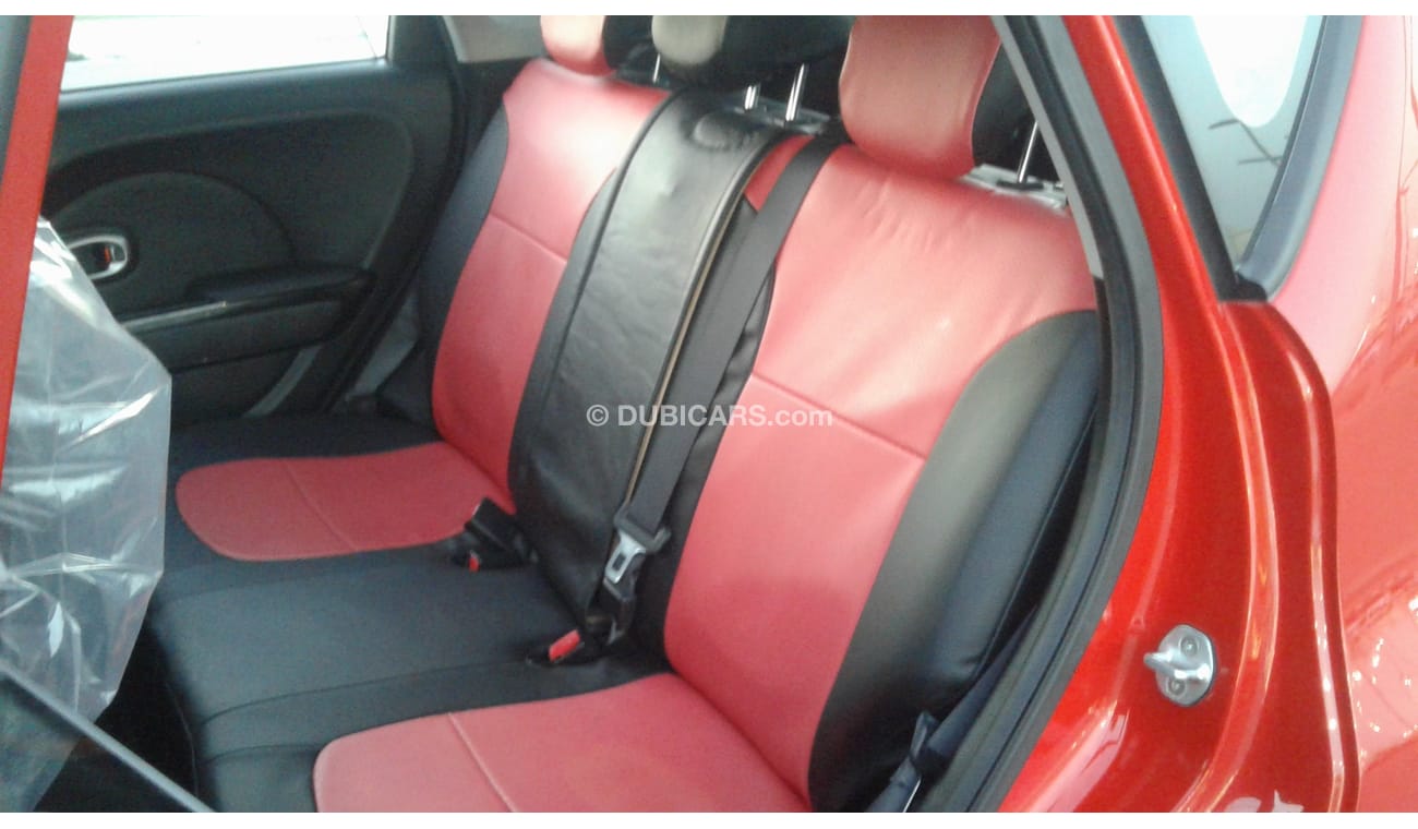 Kia Soul KIA SOUL RED KHALIJE NO PAINT NO ACCIDENT LEATHER FULL OPTION