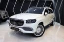 Mercedes Maybach GLS600 Maybach Rear-Seat Entertainment, Rear VIP Seats, Burmester Audio, Panoramic Roof, GCC!