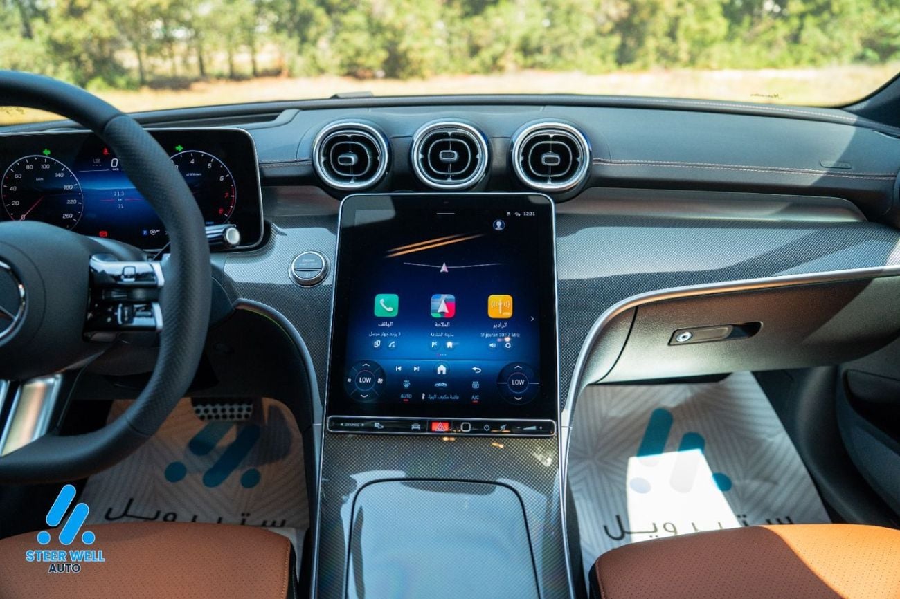 Mercedes-Benz C 200 AMG Line | 1.5L | Warranty Included | GCC Specs Sedan