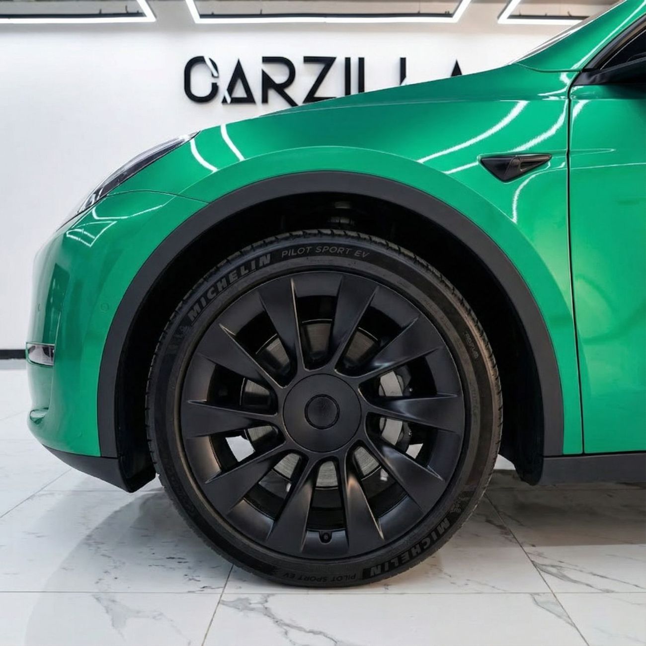 Tesla Model Y Long Range (AWD) AED 1,860 / Monthly l Tesla Model Y 75 kWh l Long Range Electric SUV l Green