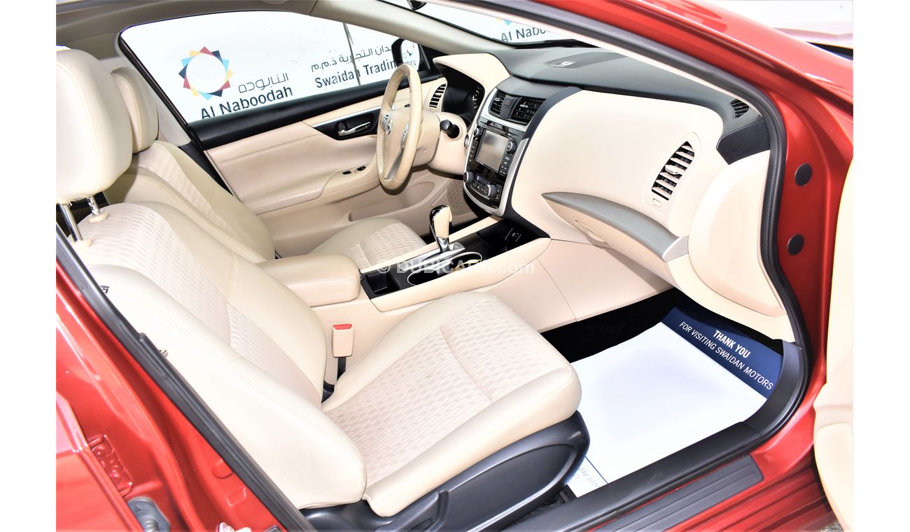 Nissan Altima AED 929 PM 2.5L SL GCC DEALER WARRANTY
