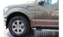 Ford F-150 CREW CAB LARIAT 5.0 FX4 2017 GCC SINGLE OWNER WITH AGENCY SERVICE WARRANTY IN MINT CONDIT