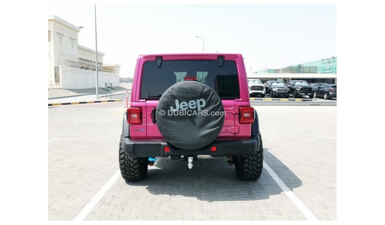 Jeep Wrangler Jeep Wrangler Unlimited Rubicon ( Hybrid ) - 2022 - Pink