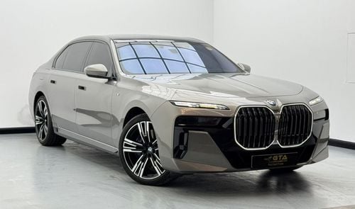 BMW 740i 2023 BMW 740i M-Sport, 2028 BMW Warranty And Service Pack, BMW Service History, GCC