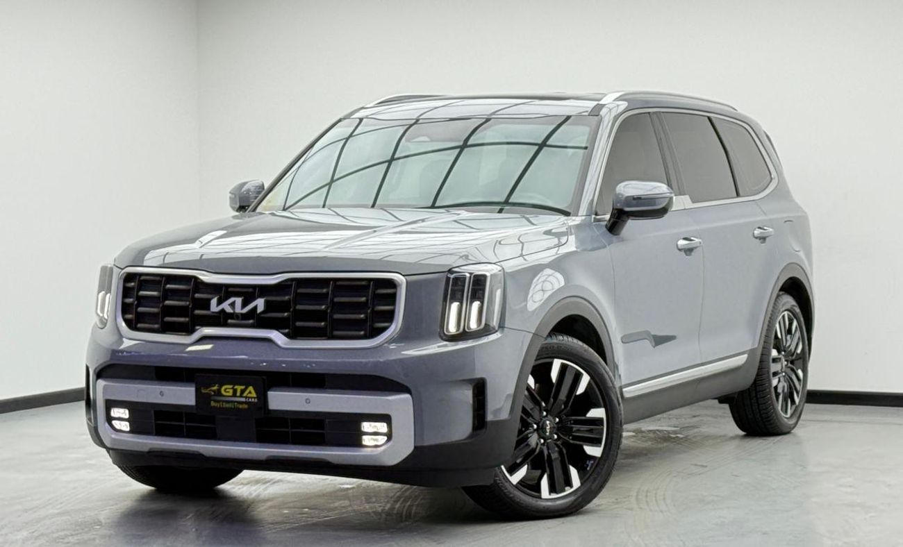 كيا تيلورايد 2025 Kia Telluride GT Line, 2030 Kia Warranty, 2028 Kia Service Pack, Low Km, 7 Seater, GCC