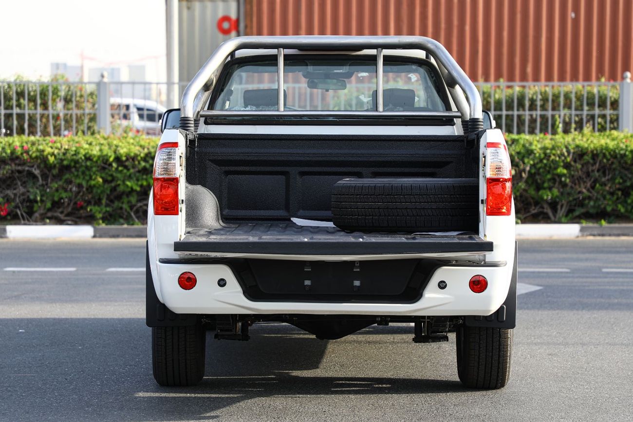 زي اكس جراند تايغر 2023 Zxauto Grand Tiger Pick Up 2.8 - White Inside Black