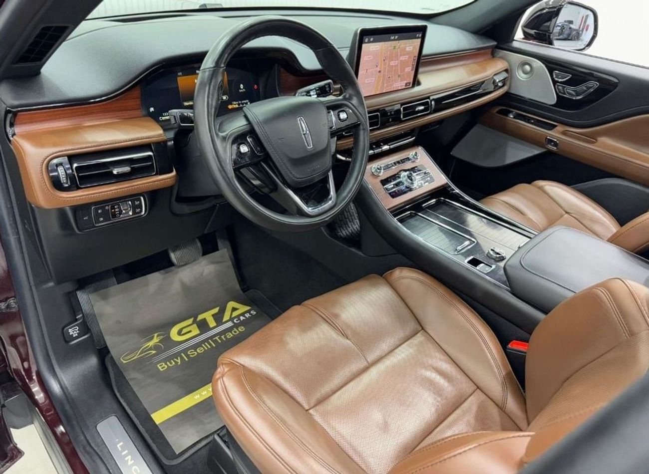 لينكولن أفياتور Reserve 3.0L 2022 Lincoln Aviator Reserve, Agency Warranty, Full Service History, GCC