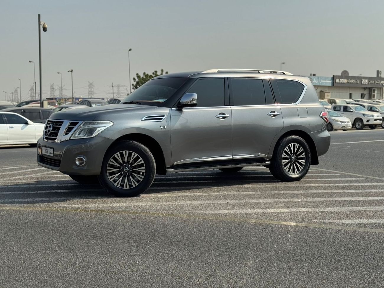 نيسان باترول NISSAN PATROL SE 2014 GCC GRAY COLOR