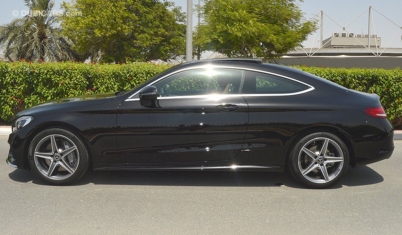 Mercedes-Benz C 250 Coupé 2018, 2.0L V4-Turbo, GCC with Warranty from Gargash