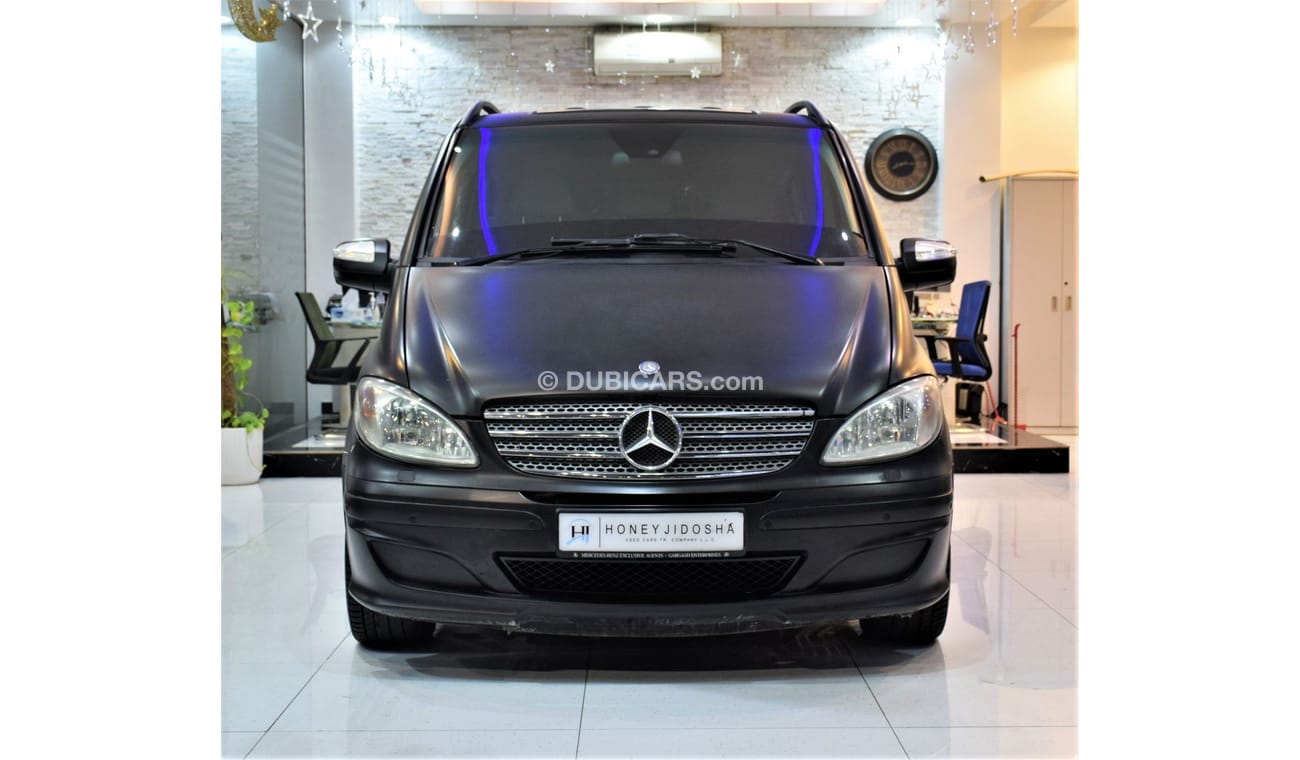 Mercedes-Benz Viano EXCELLENT DEAL for our Mercedes Benz Viano 3.5 X-Clusive 2010 Model!! in Matte Black Color! GCC Spec
