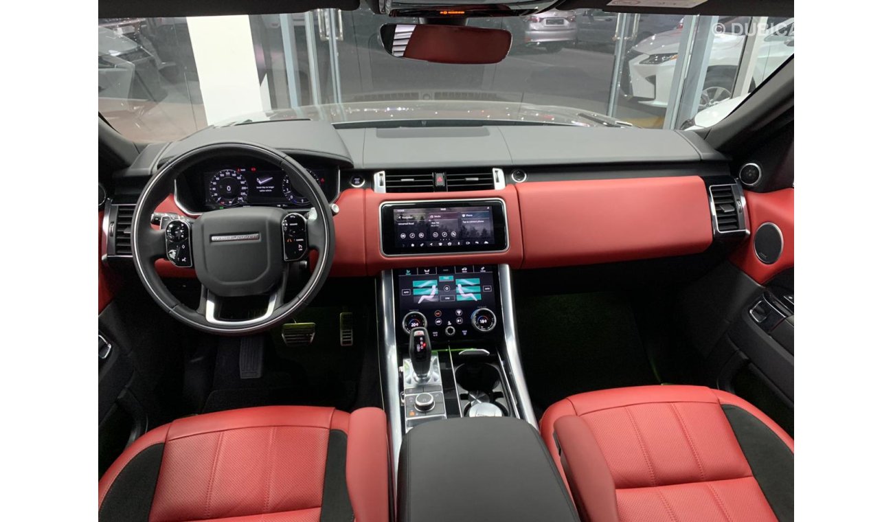 Land Rover Range Rover Sport ' HSE Dynamic - Red Interior - 5 Years FREE SERVICE - 5 YEARS WARRANTY - GCC Specs - Al Tayer '