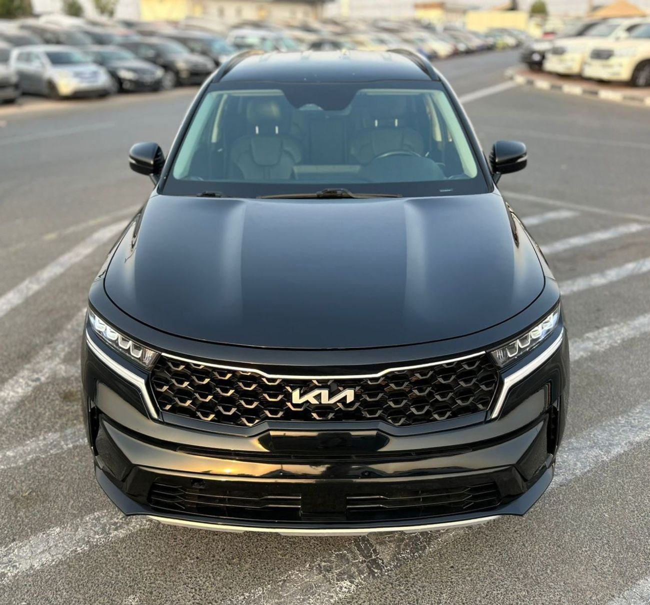 كيا سورينتو 2022 Kia Sorento EX 2.5L V4 - Push Start 7 Leather Seats - Front Back Radar - Full Screen -