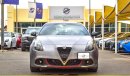 Alfa Romeo Giulietta AED 1300 PM | VELOCE | GCC | WARRANTY