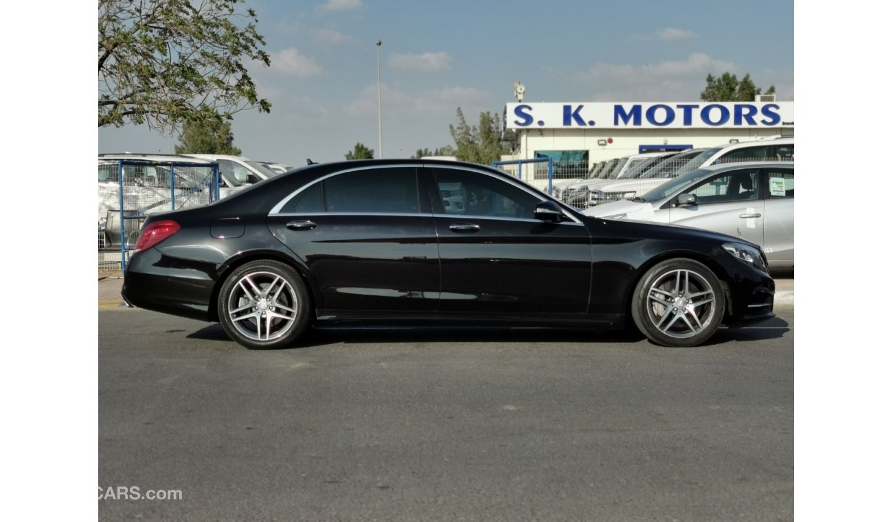 Mercedes-Benz S 400 3.0L Petrol, 19" Alloy Rims, Push Start, LED Head Lights, Cooled front seats, LOT-977