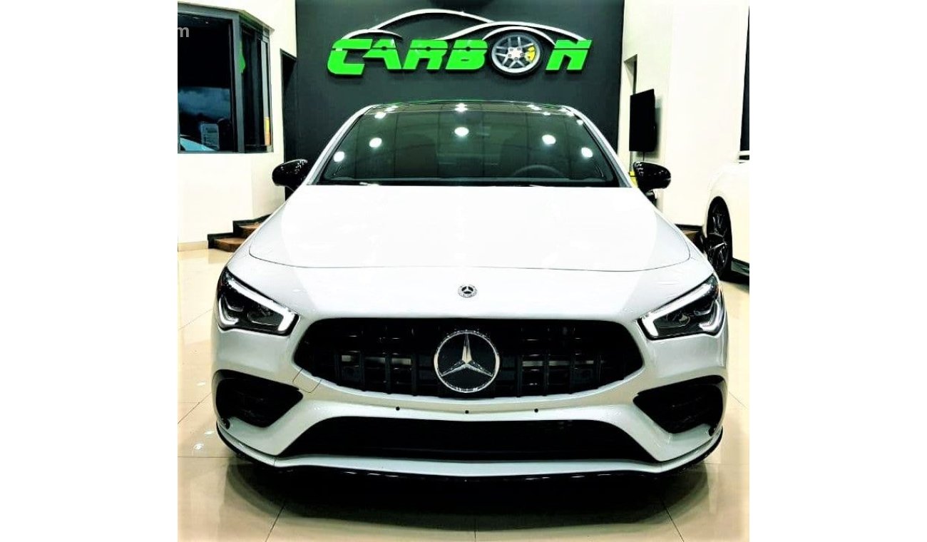 مرسيدس بنز CLA 35 AMG MERCEDES CLA 35 AMG 2021 MODEL WITH ONLY 1800KM IN A VERY BEAUTIFUL SHAPE FOR ONLY 189,000 AED