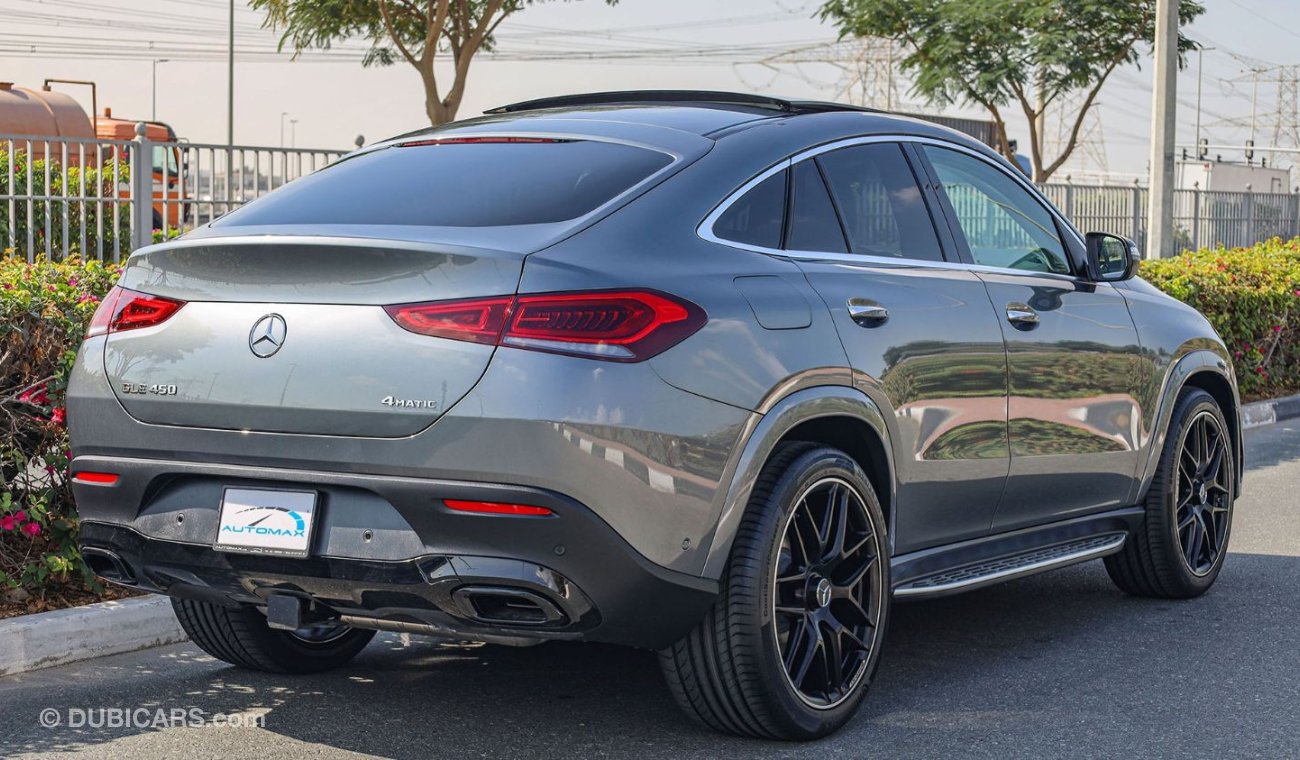 مرسيدس بنز GLE 450 AMG Coupe , 4Matic , GCC , 2022 , 0Km , With 3 Yrs or 100K Km WNTY