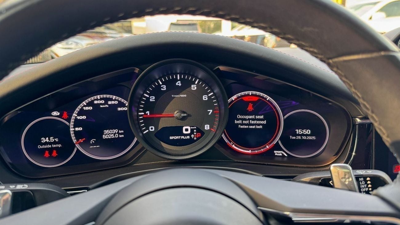 بورش باناميرا STD 3.0L (443 HP) 2022 Full Service History GCC 2.9L V6