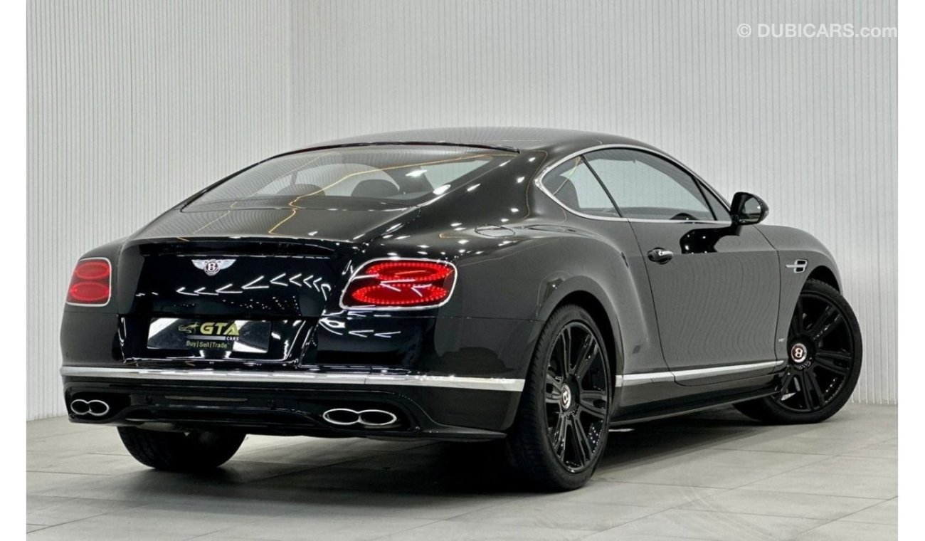 Bentley Continental GT 2016 Bentley Continental V8S GT, October 2023 Warranty, October 2025 Service Contract, GCC