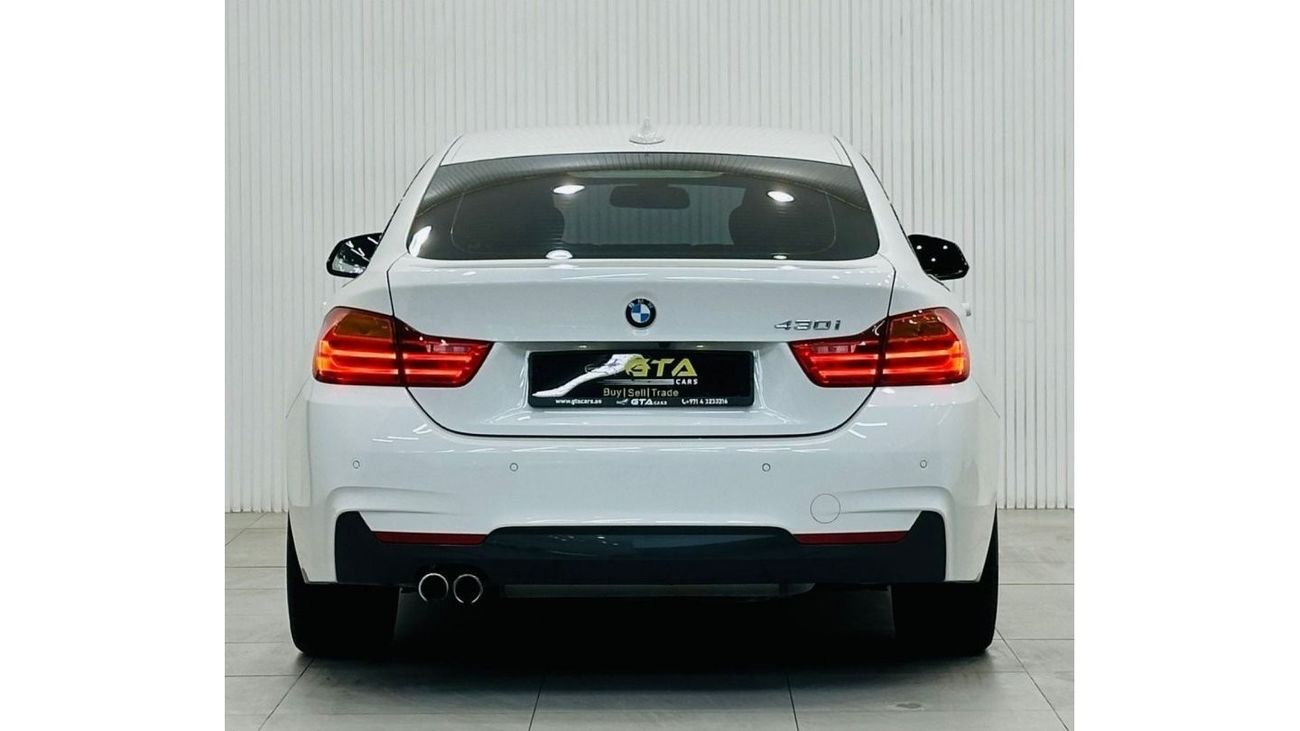 بي أم دبليو 430i M سبورت 2017 BMW 430i M-Sport, Warranty, Full BMW Service History, GCC