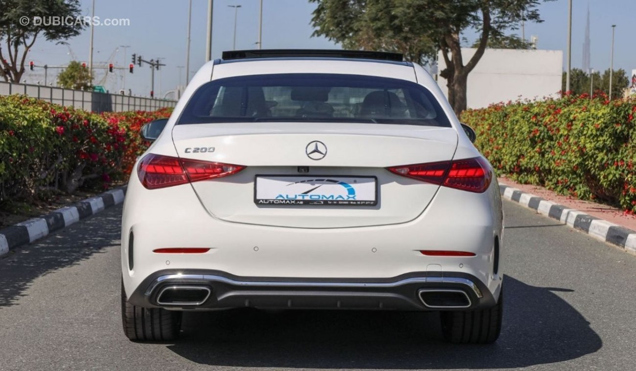 Mercedes-Benz C200 "Baby S Class" , 2023 GCC , 0Km , With 2 Years Unlimited Mileage Warranty @EMC