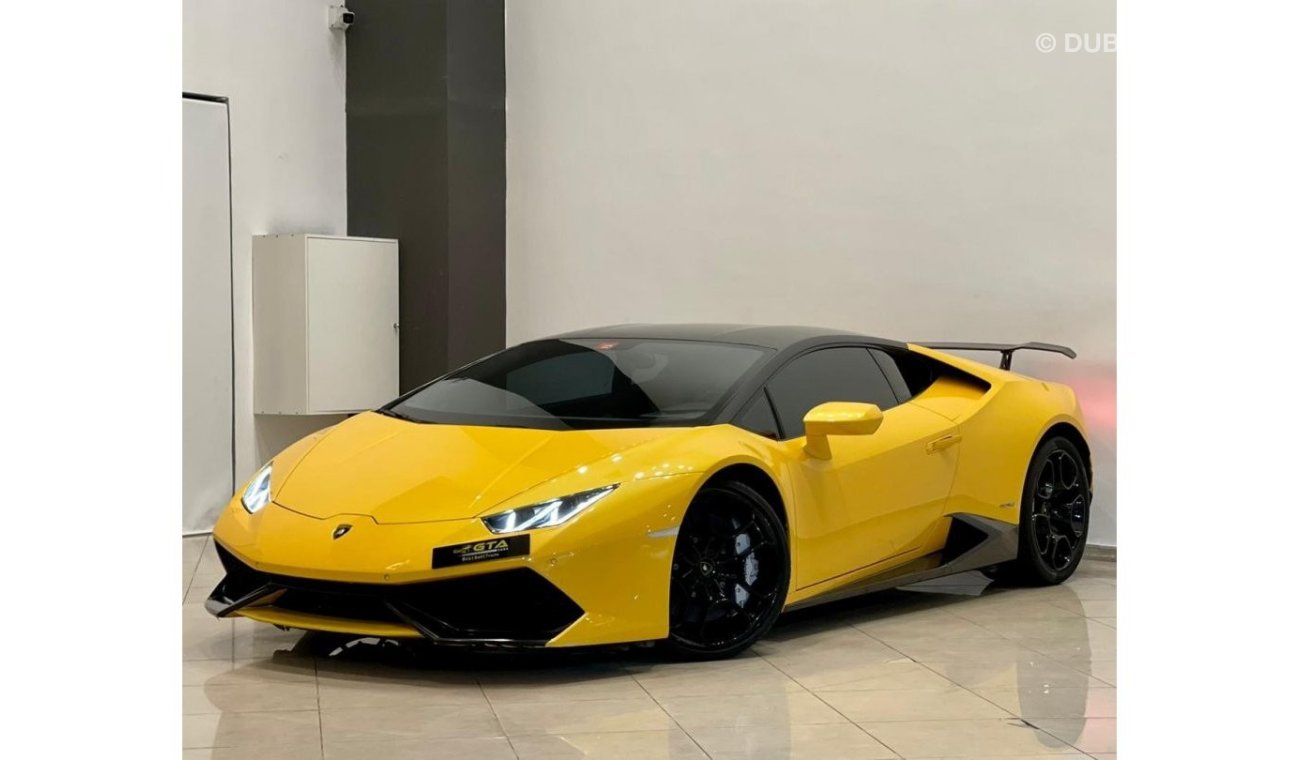 Lamborghini Huracan 2016 Lamborghini Huracan LP 610-4, Warranty-Service Contract, Full Service History, GCC