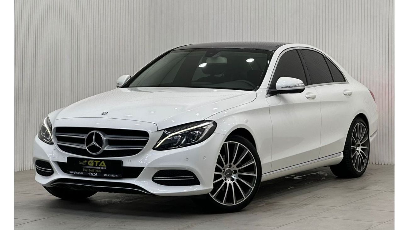 مرسيدس بنز C 200 Std 2015 Mercedes Benz C200, Full Service History, Excellent Condition, GCC