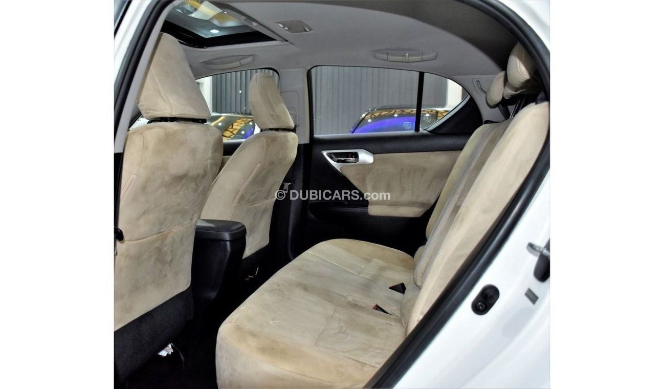 Lexus CT 200h EXCELLENT DEAL for our Lexus CT200 HYBRID ( 2012 Model ) in White Color GCC Specs