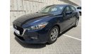 Mazda 3 1.6L | S|  GCC | EXCELLENT CONDITION | FREE 2 YEAR WARRANTY | FREE REGISTRATION | 1 YEAR FREE INSURA