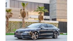 Audi S7 | 1,841 P.M | 0% Downpayment | Full Option | Exceptional Condition