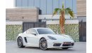 Porsche 718 Cayman | 3,897 P.M | 0% Downpayment | Agency Warranty