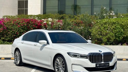 BMW 730Li Pure Excellence BMW 730Li Luxury  Full Option GCC White 2022  Full Service History  Under Warranty t