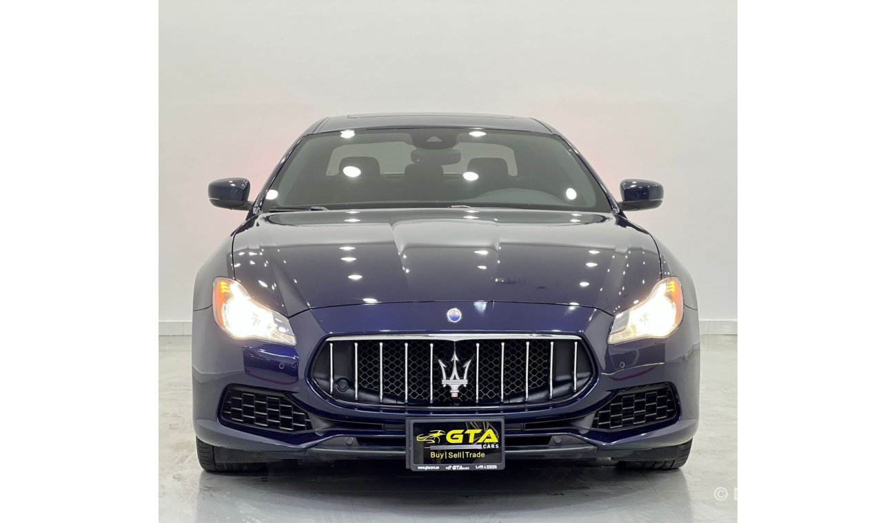 مازيراتي كواتروبورتي Std 2017 Maserati Quattroporte, Maserati Service History, Warranty, GCC