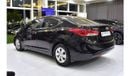 Hyundai Elantra EXCELLENT DEAL for our Hyundai Elantra ( 2014 Model ) in Black Color GCC Specs
